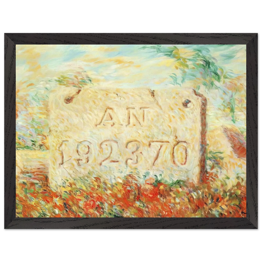 THE SMILE 1943 by Rene Magritte — Framed art print at Zephyeer