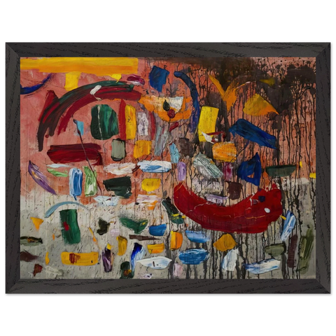ABSTRACT 1957 by Taro Yamamoto — Framed art print at Zephyeer