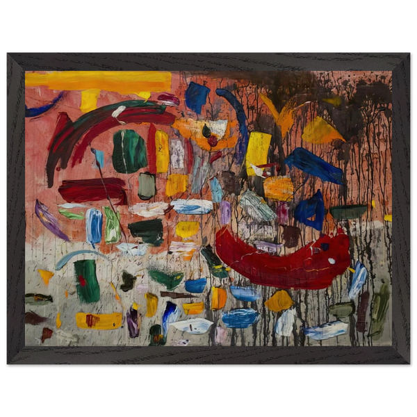 ABSTRACT 1957 by Taro Yamamoto — Framed art print at Zephyeer