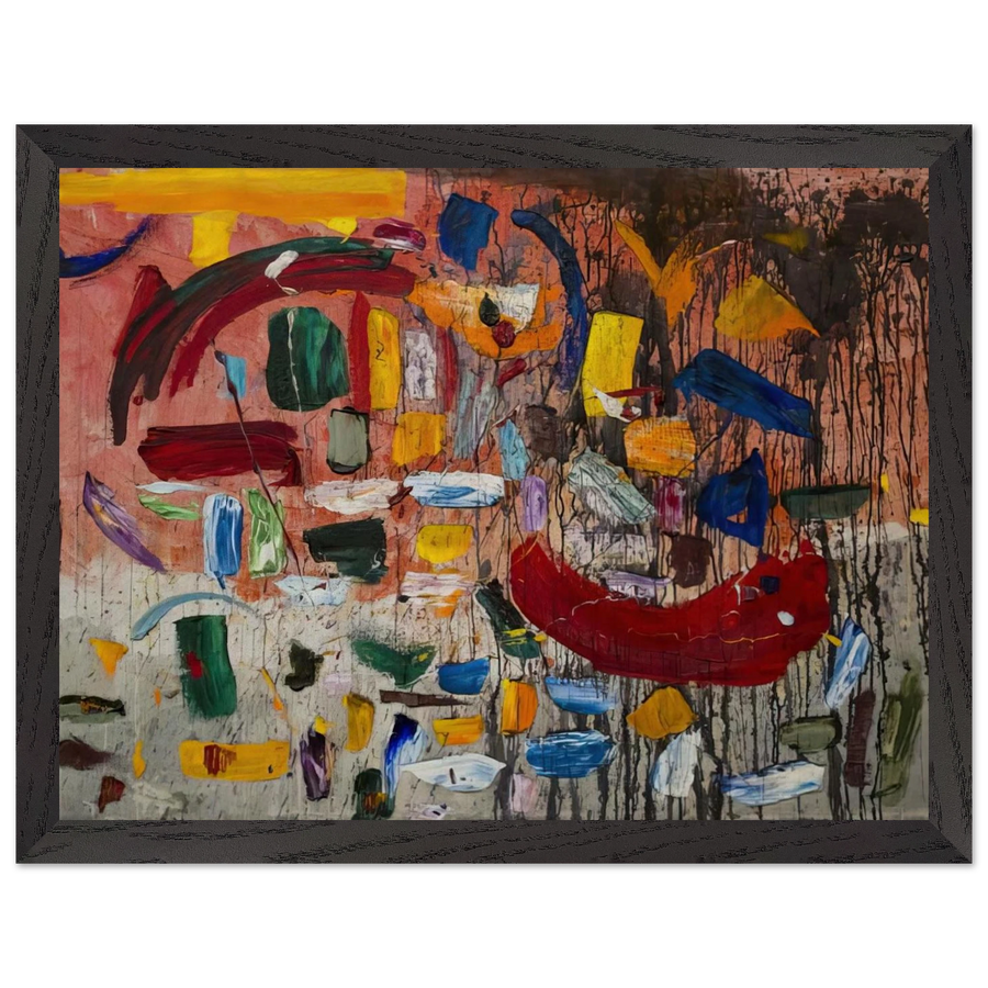 ABSTRACT 1957 by Taro Yamamoto — Framed art print at Zephyeer