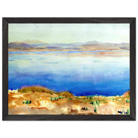 The Lake of Tiberias by John Singer Sargent — Framed art print at Zephyeer