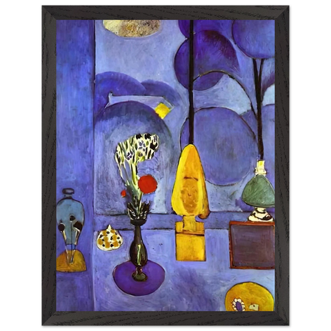 THE BLUE WINDOW 1911 by Henri Matisse — Framed art print at Zephyeer