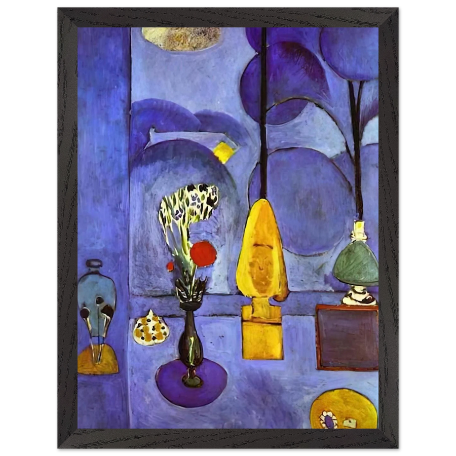 THE BLUE WINDOW 1911 by Henri Matisse — Framed art print at Zephyeer