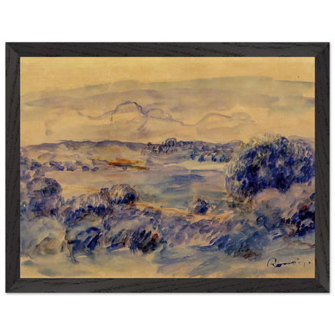 Guernsey Landscape by Pierre-Auguste Renoir — Framed art print at Zephyeer