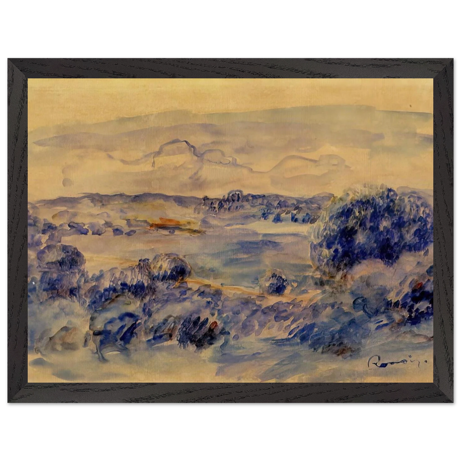 Guernsey Landscape by Pierre-Auguste Renoir — Framed art print at Zephyeer