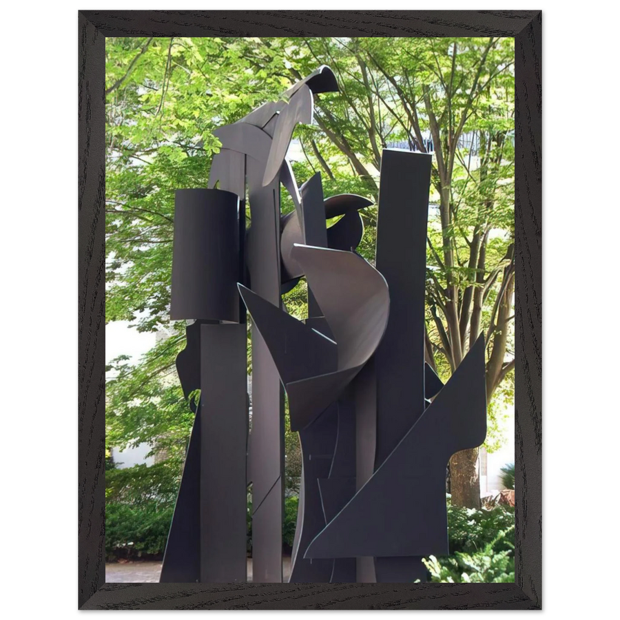 TRANSPARENT HORIZON 1975 by Louise Nevelson — Framed art print at Zephyeer