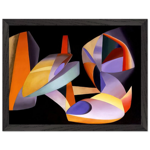Paris Abstract - Abstract Art by John Ferren — Framed art print at Zephyeer