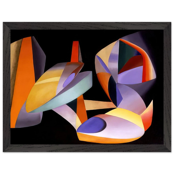 Paris Abstract - Abstract Art by John Ferren — Framed art print at Zephyeer