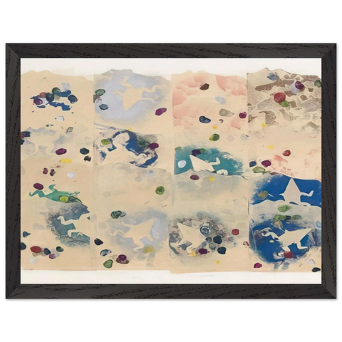 RANE E SPECCHI 1980 by Alighiero Boetti — Framed art print at Zephyeer