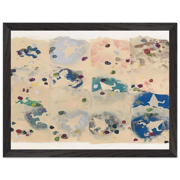 RANE E SPECCHI 1980 by Alighiero Boetti — Framed art print at Zephyeer