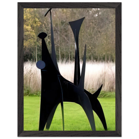 THE DOG by Alexander Calder — Framed art print at Zephyeer