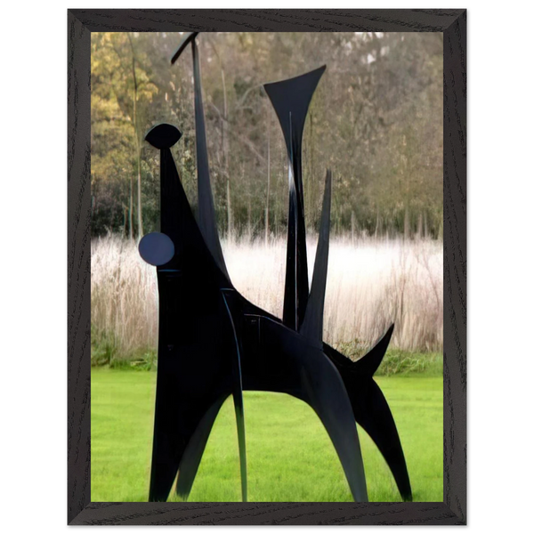 THE DOG by Alexander Calder — Framed art print at Zephyeer