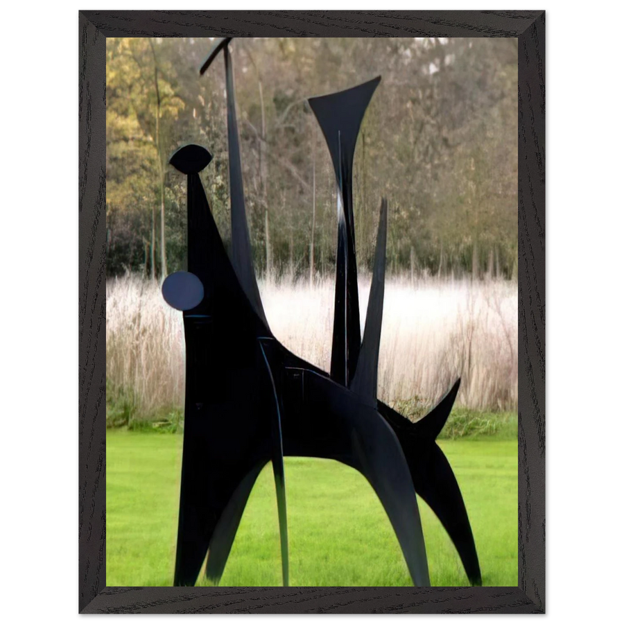 THE DOG by Alexander Calder — Framed art print at Zephyeer
