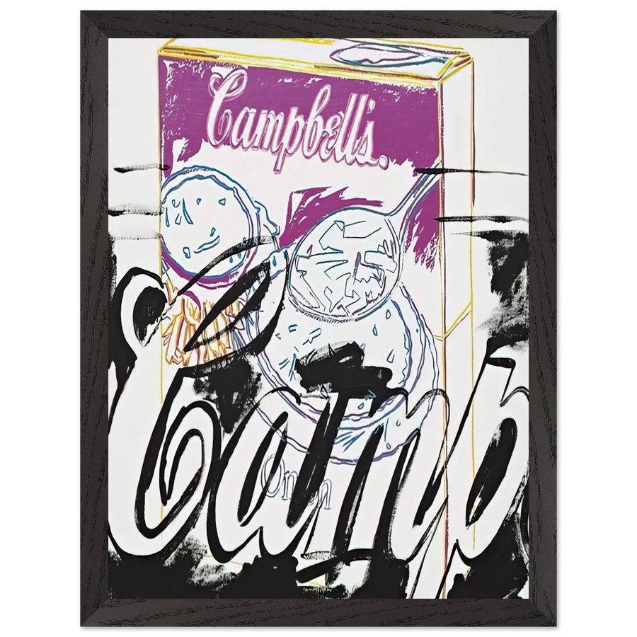 Campell's Onion Soup Box by Andy Warhol — Framed art print at Zephyeer