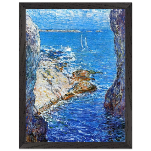 An Isles of Shoals Day by Childe Hassam — Framed art print at Zephyeer