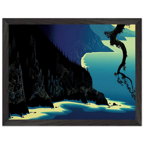 Big Sur by Eyvind Earle — Framed art print at Zephyeer