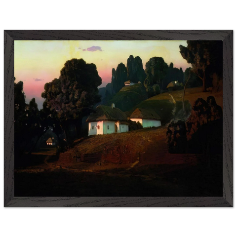 Evening in Ukraine by Arkhyp Kuindzhi — Framed art print at Zephyeer