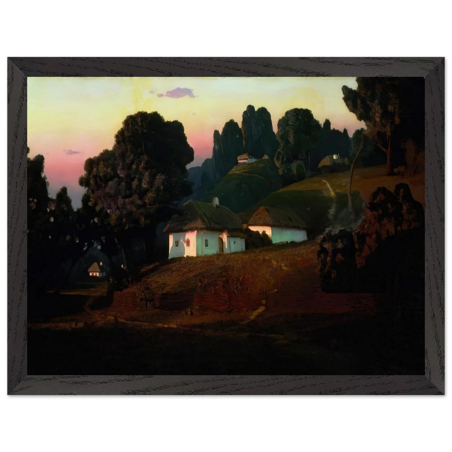 Evening in Ukraine by Arkhyp Kuindzhi — Framed art print at Zephyeer