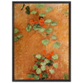 NASTURTIUMS by Gustave Caillebotte — Framed art print at Zephyeer