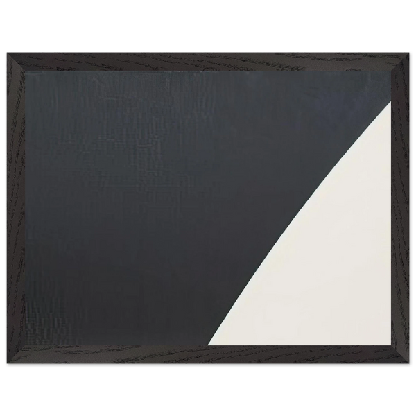 White Curve VII by Ellsworth Kelly — Framed art print at Zephyeer