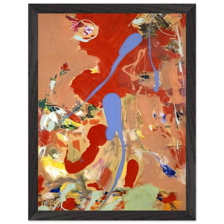 Aquatic Garden by Hans Hofmann — Framed art print at Zephyeer