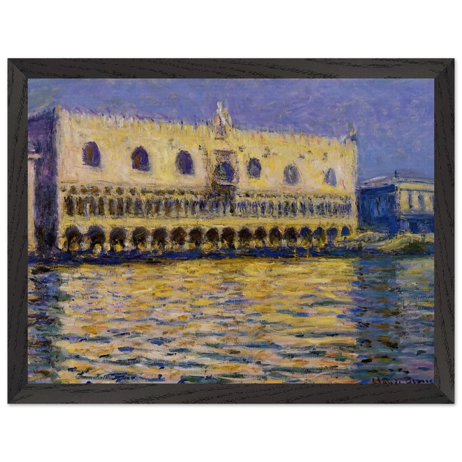 The Palazzo Ducale 2 by Claude Monet — Framed art print at Zephyeer