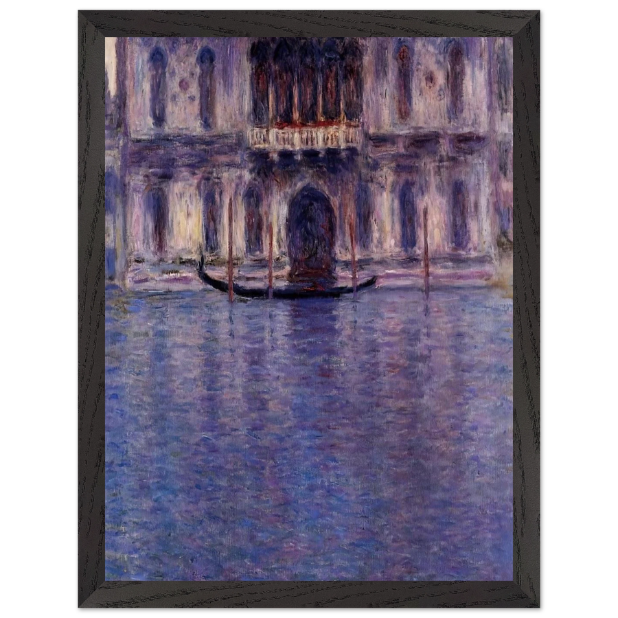 Palazzo Contarini 2 by Claude Monet — Framed art print at Zephyeer