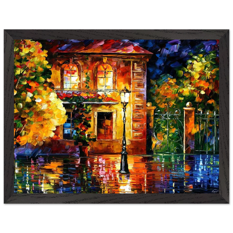 Leonid Afremov — Framed art print at Zephyeer