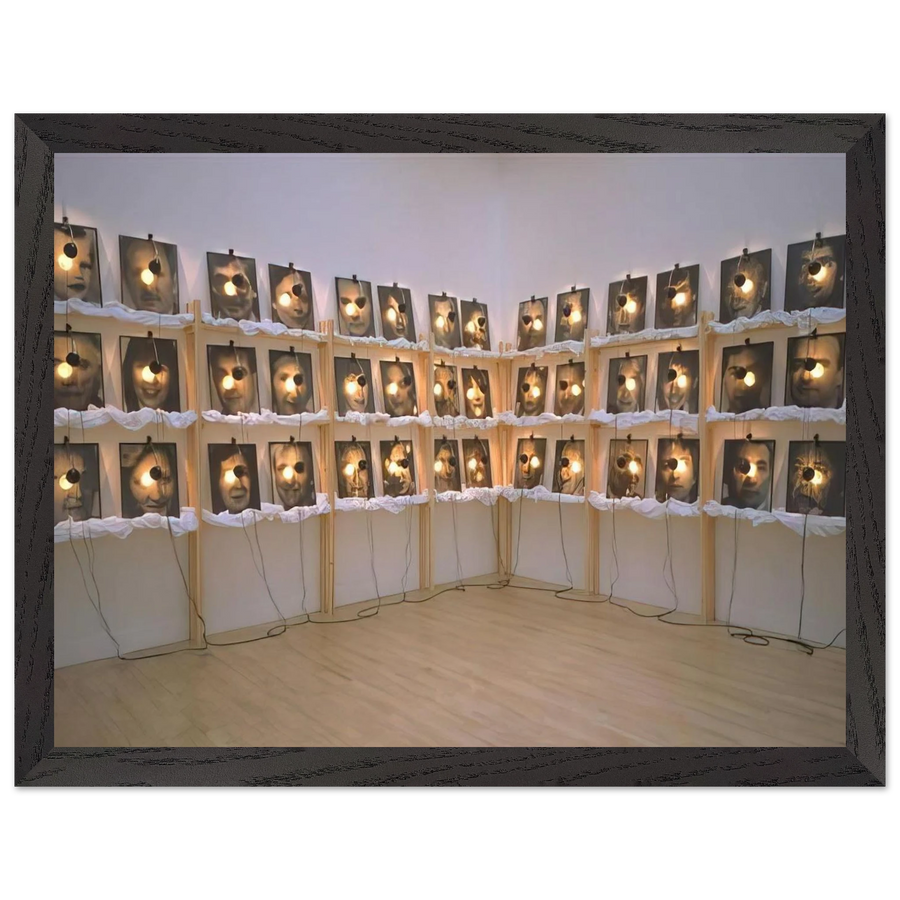 THE RESERVE OF DEAD SWISS 1990 by Christian Boltanski — Framed art print at Zephyeer