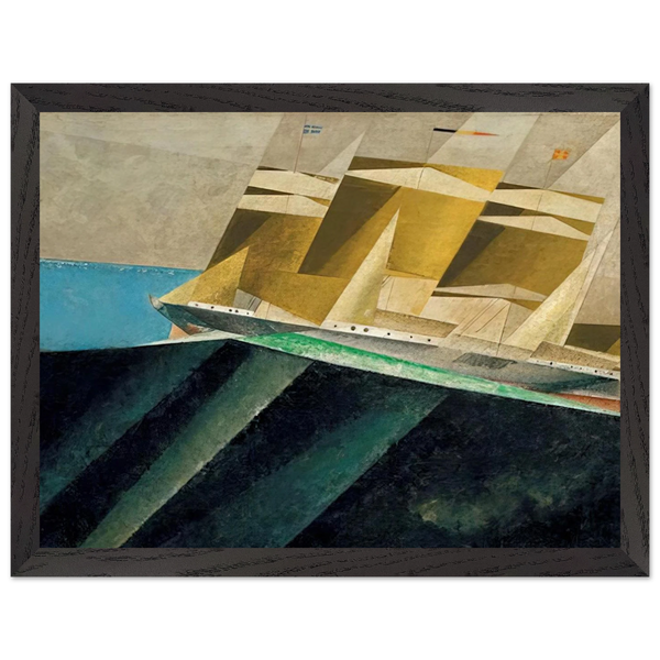 MID OCEAN 1937 by Lyonel Feininger — Framed art print at Zephyeer