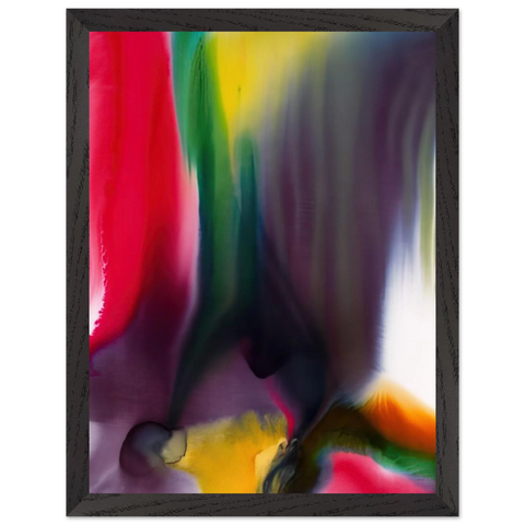 Phenomena Agate Bridge by Paul Jenkins — Framed art print at Zephyeer
