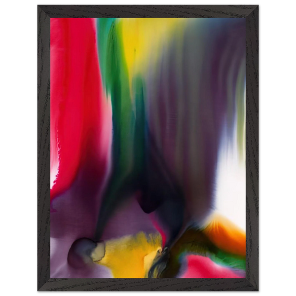 Phenomena Agate Bridge by Paul Jenkins — Framed art print at Zephyeer
