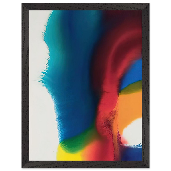 Rainbow Bleed by Paul Jenkins — Framed art print at Zephyeer