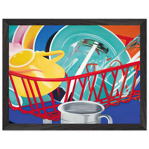 Dishes by James Rosenquist — Framed art print at Zephyeer