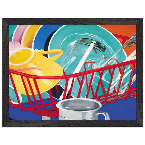 Dishes by James Rosenquist — Framed art print at Zephyeer
