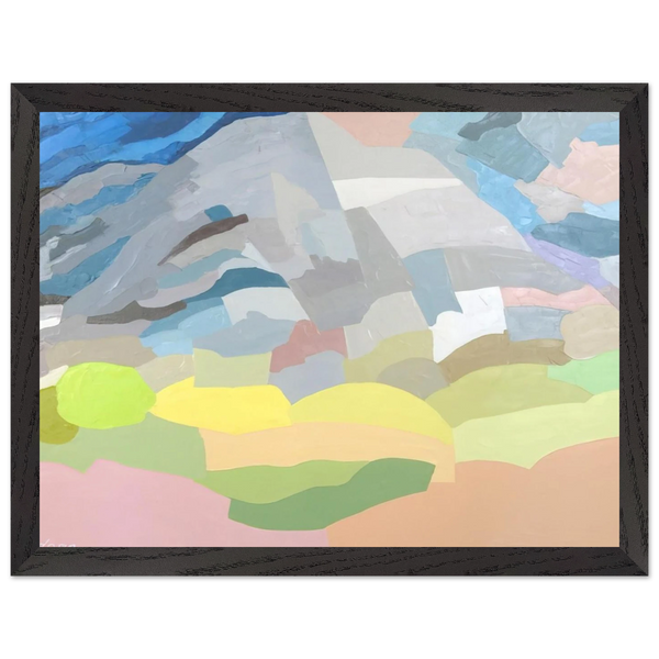 Mount Tamalpais - 1985 by Etel Adnan — Framed art print at Zephyeer