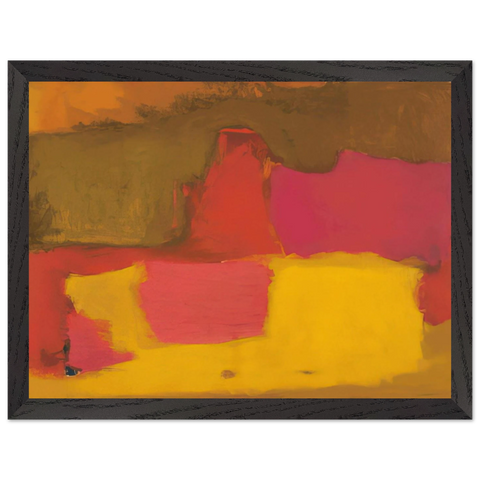 AWAY 1964 by Esteban Vicente — Framed art print at Zephyeer