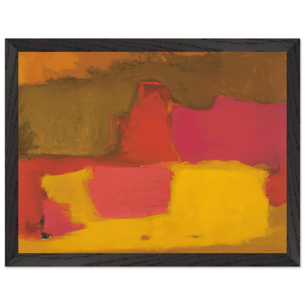 AWAY 1964 by Esteban Vicente — Framed art print at Zephyeer