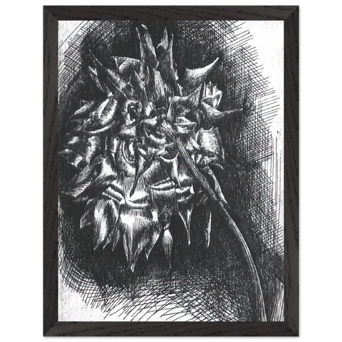 FLOWER by MC Escher — Framed art print at Zephyeer