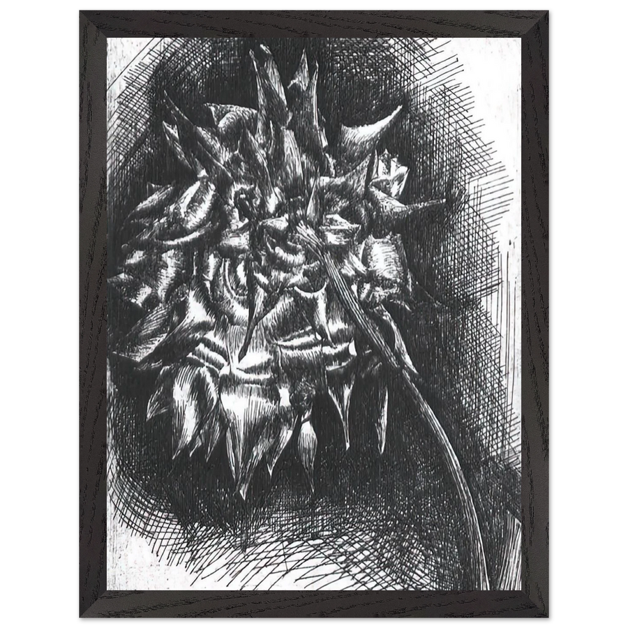 FLOWER by MC Escher — Framed art print at Zephyeer