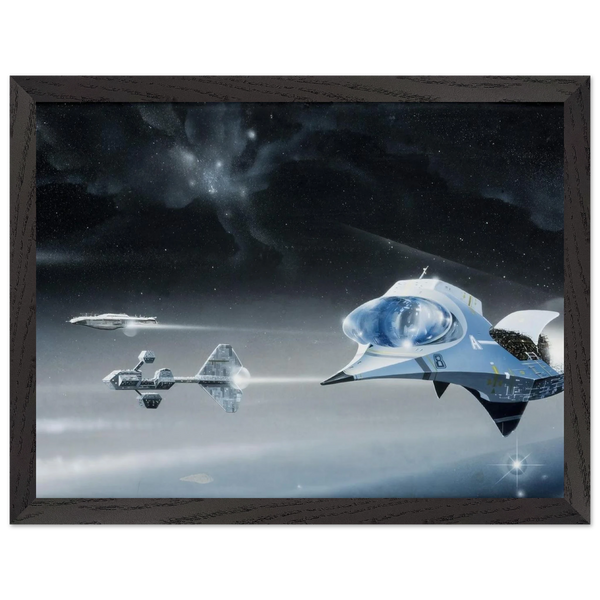 Chris Foss — Framed art print at Zephyeer