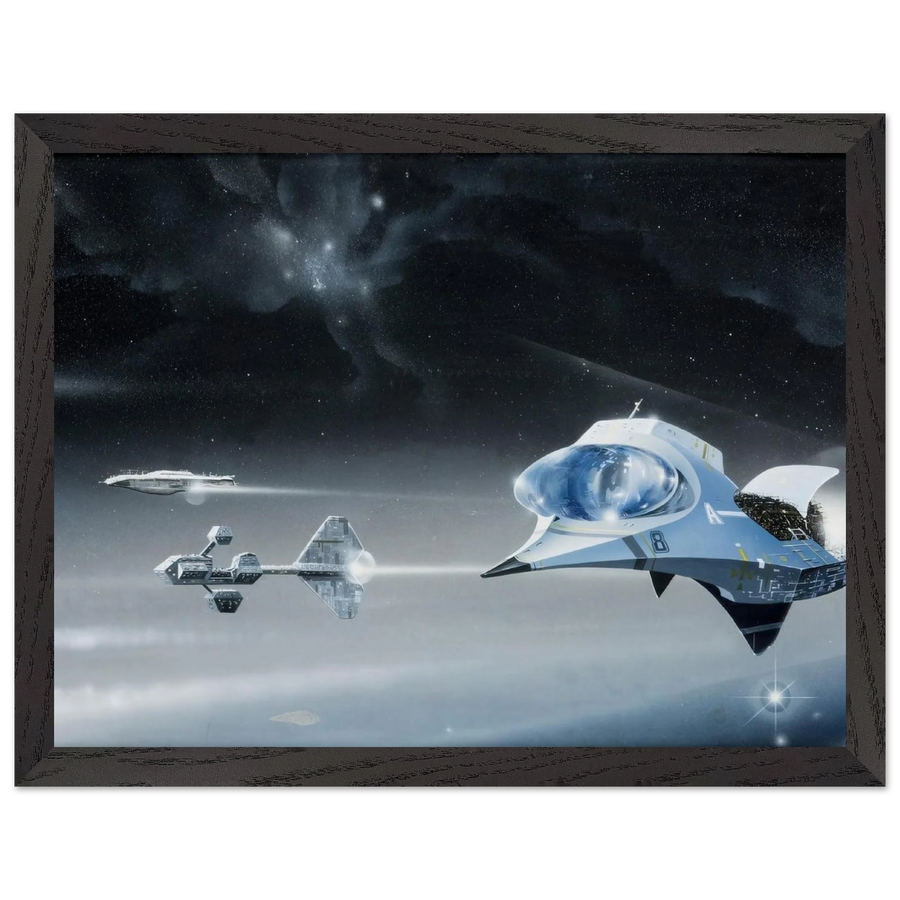 Chris Foss — Framed art print at Zephyeer