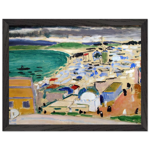 THE BAY OF TANGIER 1912 by Henri Matisse — Framed art print at Zephyeer