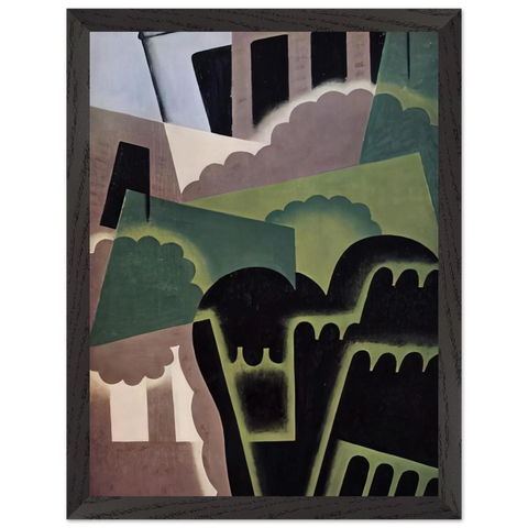 LANDSCAPE by Juan Gris — Framed art print at Zephyeer