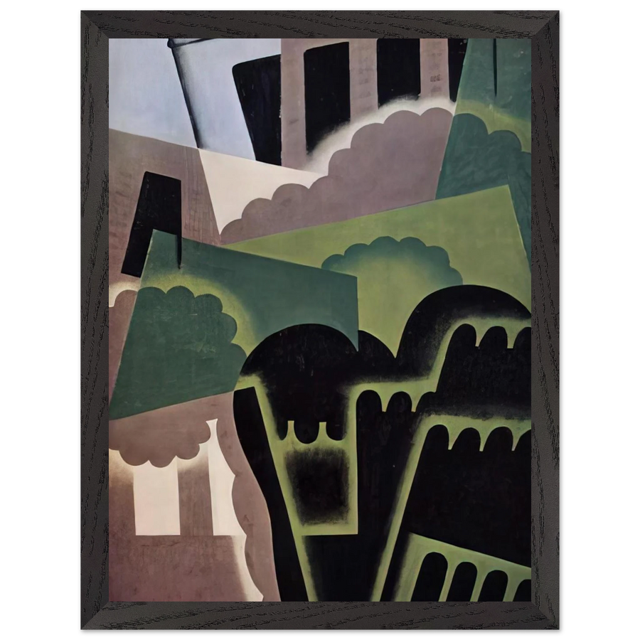 LANDSCAPE by Juan Gris — Framed art print at Zephyeer