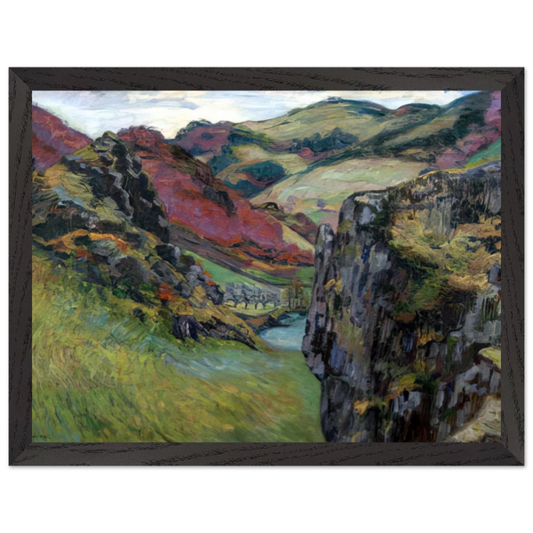 Landscape near Saint-Julien-des-Chazes by Armand Guillaumin — Framed art print at Zephyeer