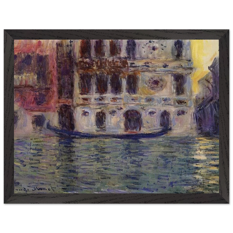 Palazzo Dario 3 by Claude Monet — Framed art print at Zephyeer
