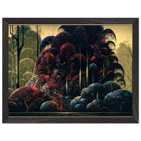Wind Breaks by Eyvind Earle — Framed art print at Zephyeer