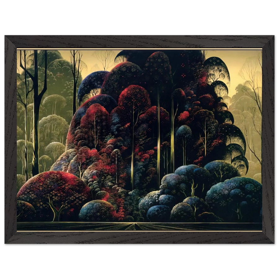 Wind Breaks by Eyvind Earle — Framed art print at Zephyeer