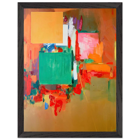Song of the Nightingale by Hans Hofmann — Framed art print at Zephyeer